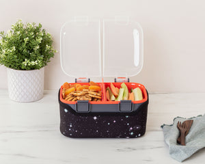 FOOD CUBE™ 3L ALL-IN-ONE LUNCH BOX | Starry Night | Planet E .